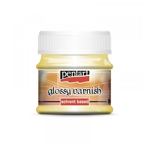 Lac lucios pe baza de solvent Pentart 50 ml