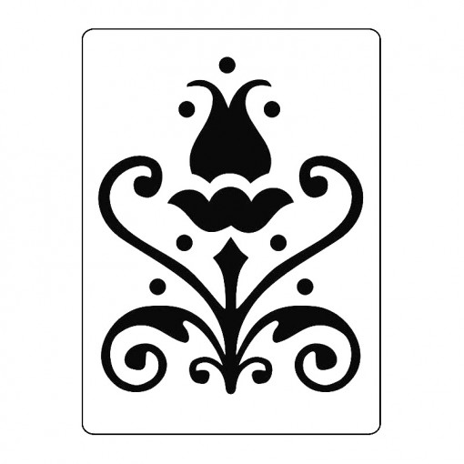 Sablon S18 - Model floral, lalea