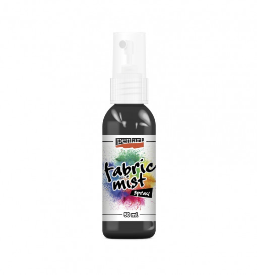 Vopsea spray pentru textile Pentart - 50 ml - Gri