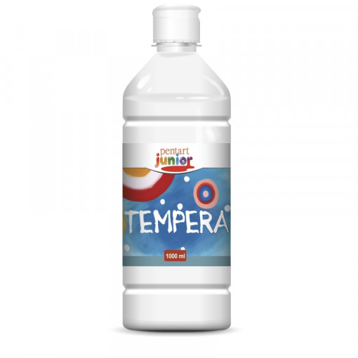 Vopsea Tempera Pentart junior 1000 ml - Alb