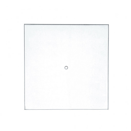 Cadran ceas DIY din sticla - patrat, 21 x 21 cm