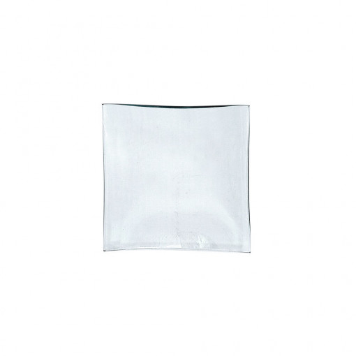 Farfurie din sticla de forma patrata, 10 x 10 cm