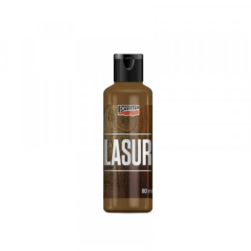 Lazura lemn Pentart 80 ml - Maro