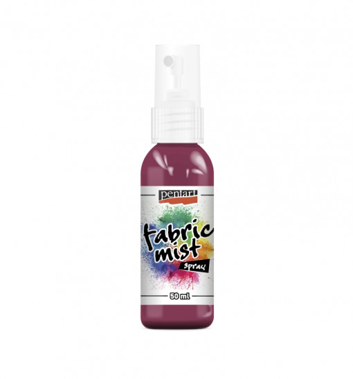 Vopsea spray pentru textile Pentart - 50 ml - Pink