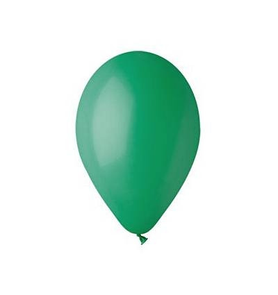 Baloane colorate Gemar 26 cm - set 100 buc. - Verde inchis
