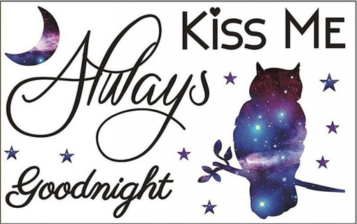 Decor camera - Kiss me always good night