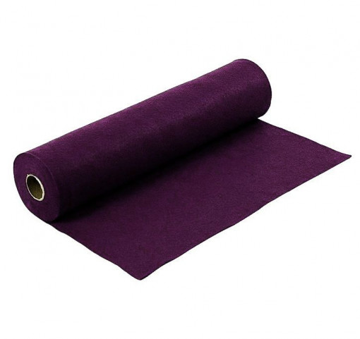 Fetru la metru 1mm grosime (42cm latime) - Mov vinete
