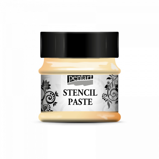 Pasta de sablonare 3D Pentart 50ml - Piersici