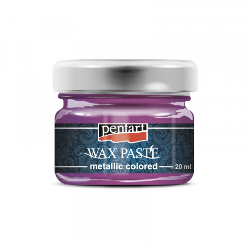Pasta cerata in culori metalice Pentart 20 ml - Magenta metalizat