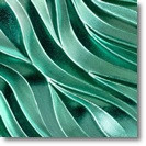 Pigment rub-on Pentart - efect cromat, 0.5 g - Verde