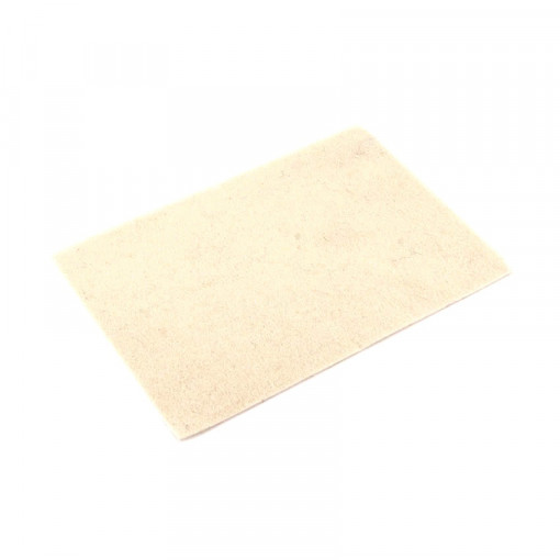 Coala A4 fetru natural din lana moale, grosime 1 mm - Alb