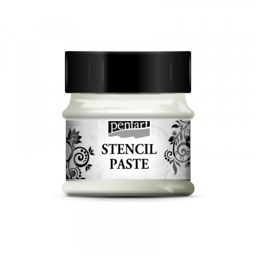 Pasta de sablonare 3D Pentart 50ml - Flori de gheata