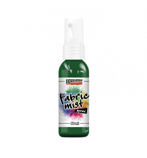 Vopsea spray pentru textile Pentart - 50 ml - Verde