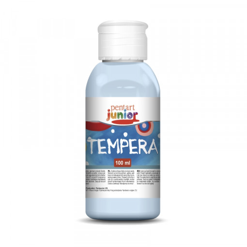 Vopsea Tempera Pentart junior 100 ml - Albastru deschis