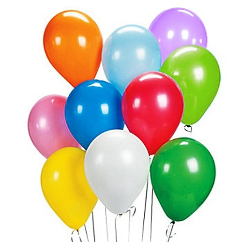 Baloane colorate Gemar - 30 cm, pachet mixt 100 buc.