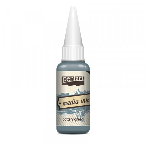 Cerneala Media Ink Pentart 20 ml - Verde lut