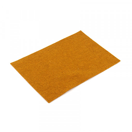 Coala A4 fetru natural din lana moale, grosime 1 mm - Ocru
