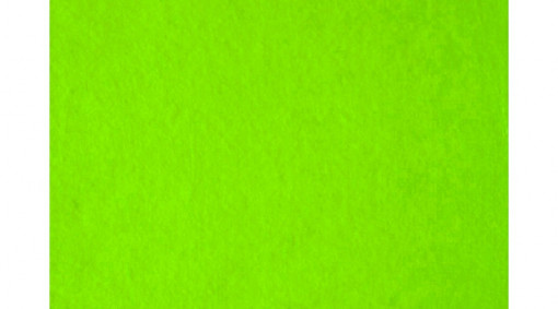 Fetru moale, coala A4, 2 mm grosime - Verde NEON