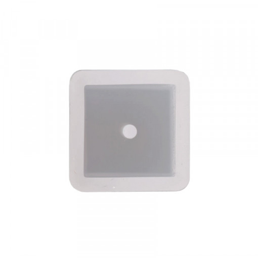 Forma profesionala de turnat din silicon transparent - cub, 2.2 x 2.2 cm