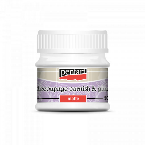 Lac adeziv decupaj mat Pentart, 50 ml