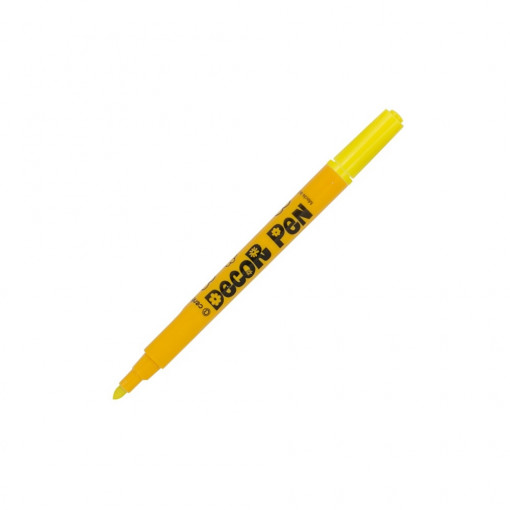 Marker permanent decorativ Centropen - galben