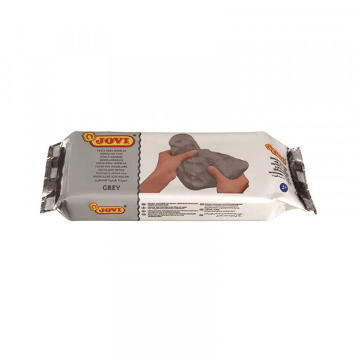 Pasta modelaj cu uscare la aer Jovi 500g - Gri