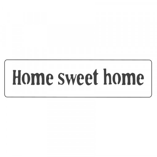 Sablon mini HM04 - Home sweet home