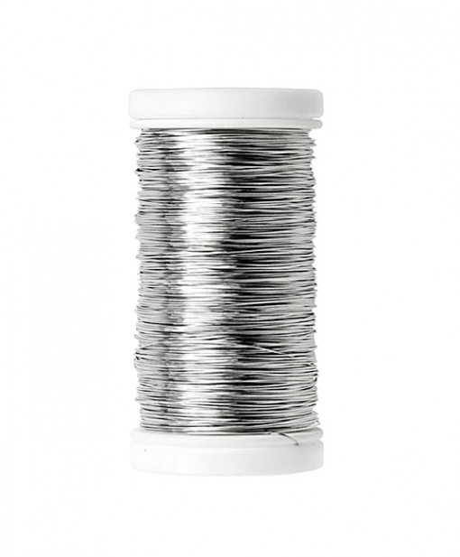 Sarma decorativa - argintie, 20 m