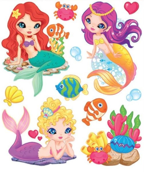 Sticker perete cu scop decorativ - zana apelor