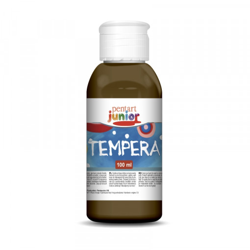 Vopsea Tempera Pentart junior 100 ml - Maro