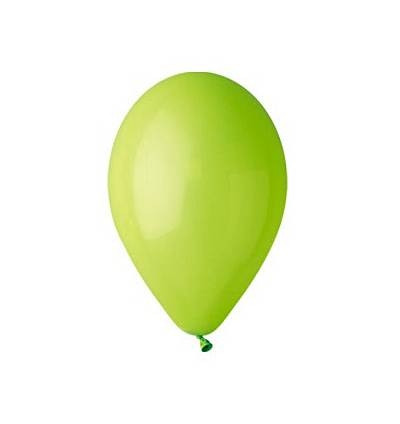 Baloane colorate Gemar - culori metalizate 26 cm, set 100 buc. - Verde deschis
