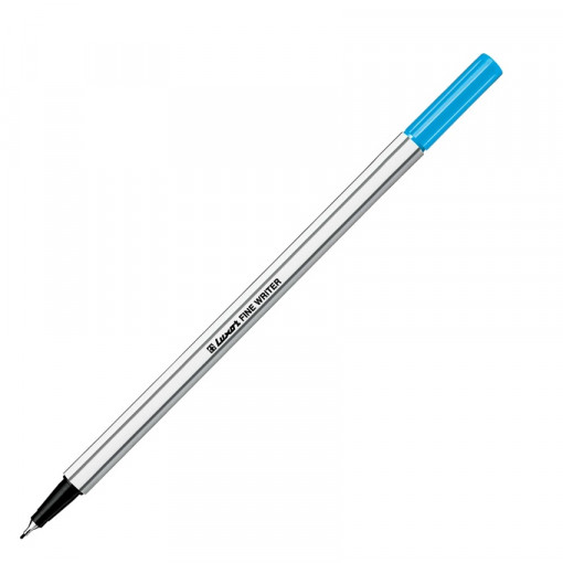 Fineliner Luxor Fine Writer, grosime linie 0.45mm - Albastru cer