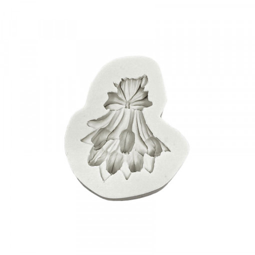 Forma de turnat / modelat din silicon DIY - buchet de lalele, 7.5 x 9 cm