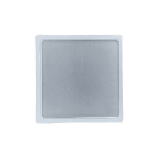 Forma profesionala de turnat din silicon transparent - patrat, 10.5 x 10.5 cm