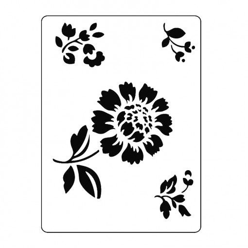 Sablon S11 - Model cu floare