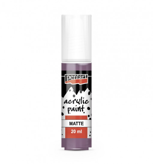 Vopsea acrilica mata Pentart 20 ml - Zmeura