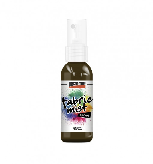 Vopsea spray pentru textile Pentart - 50 ml - Maro
