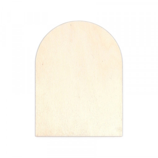 Blank din lemn pentru icoane, 16 cm