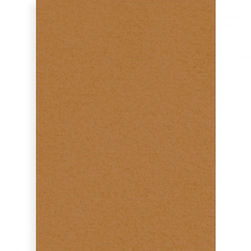 Coala A4 fetru semirigid 1mm grosime - Maro deschis