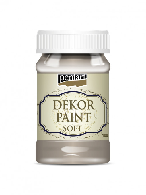 Vopsea decorativa soft Pentart 100ml - Migdale