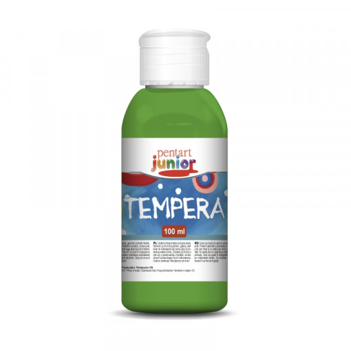 Vopsea Tempera Pentart junior 100 ml - Verde deschis