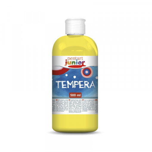 Vopsea Tempera Pentart junior 500 ml - Galben