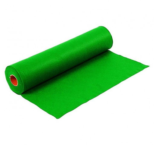 Fetru la metru 1mm grosime (42cm latime) - Verde iarba