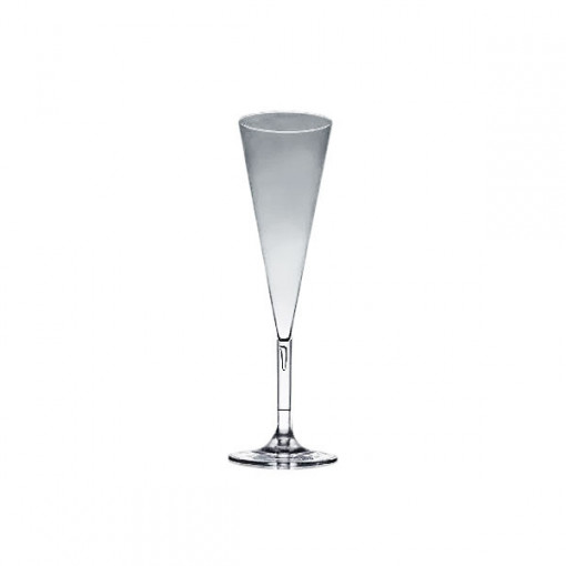 Pahar indestructibil din policarbonat pentru sampanie - model "Venus", 160 ml