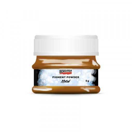 Pigmenti (pulbere) cu efect metalizat Pentart 5 g - Cupru