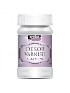 Lac satinat decor pe baza de apa Pentart, 100 ml