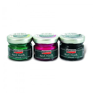 Pasta cerata colorata Pentart 20 ml - Verde