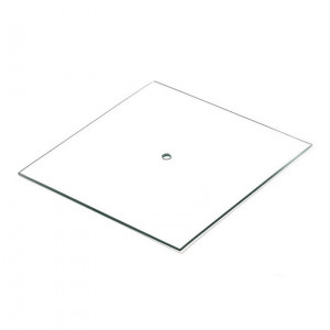 Cadran ceas DIY din sticla - patrat, 21 x 21 cm