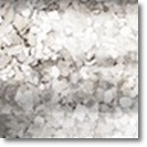 Eco glitter argintiu, dur - min. 15 g
