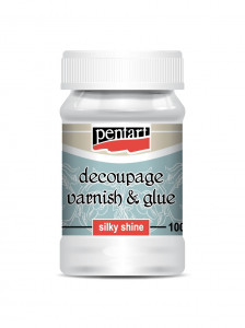 Lac adeziv decupaj Silky Shine Pentart, 100 ml